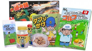 ゴルフコンペ幹事の景品選びを楽にするおもしろ食品